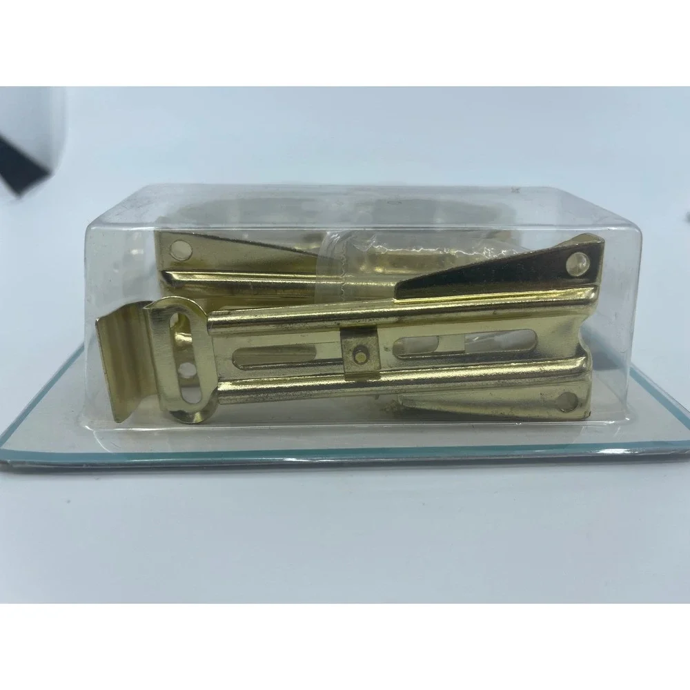 2 Spring‎ Maid Windsor C Ring Curtain Holder Gold Tone Hardware Set
